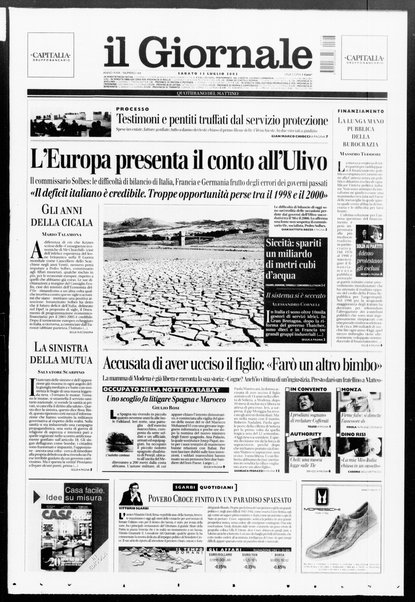 Il giornale : quotidiano del mattino